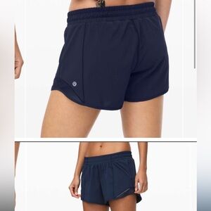 Lululemon Hotty Hot Tall Navy Shorts